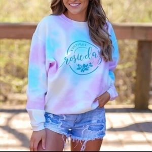 LE Rainbow Corded Crew by Rosie Daze